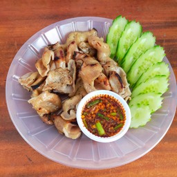 ข้าวไก่ทอดซอสเกาหลี