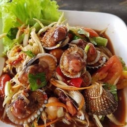 ตำหอยแครง