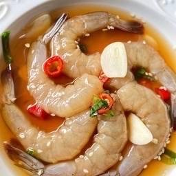 กุ้งดองซีอิ้วเกาหลี