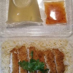 ข้าวมันไก่ทอด พิเศษ