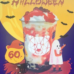 Bloody Hokkaido milk Halloween.