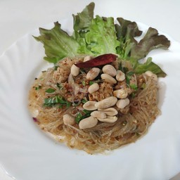 ลาบวุ้นเส้น Spicy glass noodle salad
