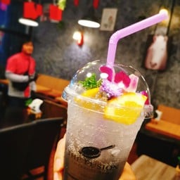 บลูเบอร์รี่อิตาเลี่ยนโซดา