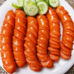 ไส้กรอกไก่(หนังกรอบ) 5ชิ้น