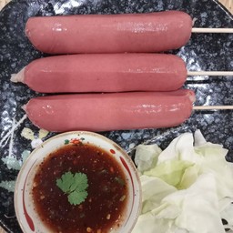 ฮอทดอกรมควันทอด