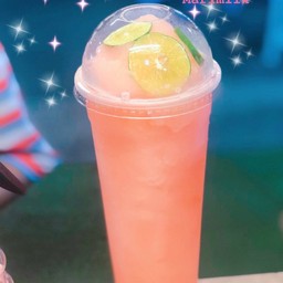 เลิฟลี่พิ้งค์โซดาปั่น LovePing 32oz