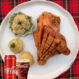 ขาหมูเยอรมัน+โค้ก 325 มล.