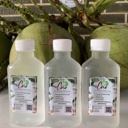 น้ำมะพร้าวน้ำหอม 3 ขวด สดๆ