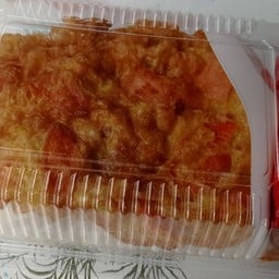 ข้าวไข่เจียว ใส่ปูอัด แฮม ไส้กรอก