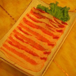 หมูสามชั้นสไลด์