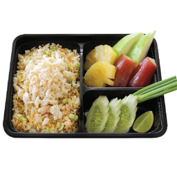 M2 ข้าวผัดปู +ผลไม้รวม