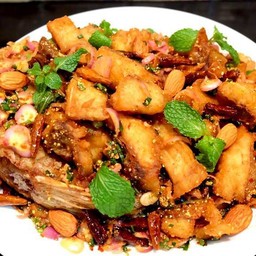 ลาบปลาทับทิม