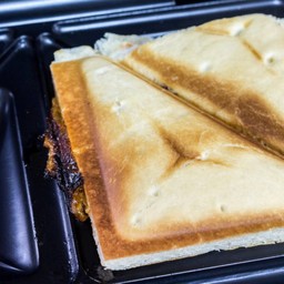 แซนวิชอบร้อน(ขนมปัง4แผ่น)