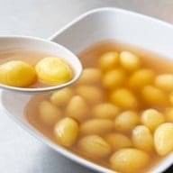 แปะก๊วยน้ำกะทิหรือน้ำขิง