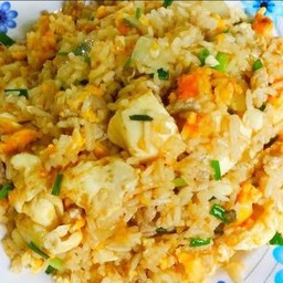 ข้าวผัดไข่เค็ม