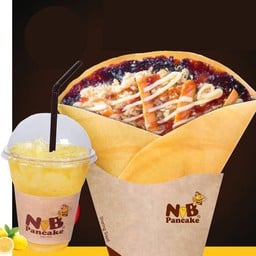 OS3+L.พริกเผา+ไก่หยอง+ไส้กรอก+น้ำมะนาวผสมน้ำผึ้ง