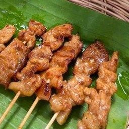 บังเอิญอร่อย หมูปิ้ง 5 บาท ลำพยา