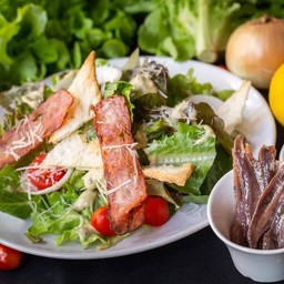 ซีซาร์สลัด(ขนมปังกรอบ) กรูตองซ์