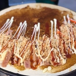 พริกเผา+แฮม+หมูหยอง