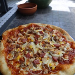 พิซซ่าบาร์บีคิวไก่