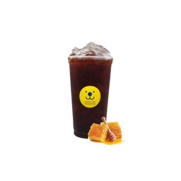 ชาดำเย็นน้ำผึ้ง