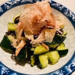 UME KONBU KYURI(Cucumber with seaweed and plum paste )