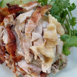 ข้าวมันไก่ในสวน