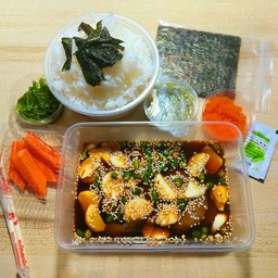 เซตกุ้งดอง +ไข่กุ้ง+ปูอัด +ยำสาหร่าย