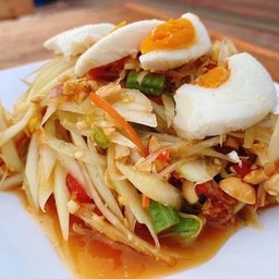 ตำไทยไข่เค็ม