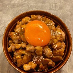 ข้าวหน้าไก่เทอริยากิ ไข่ดอง Chicken teriyaki don