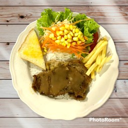 สเต็กเนื้อ