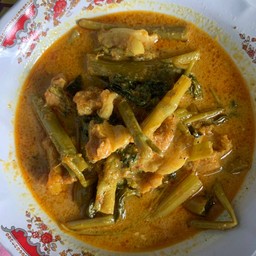 แกงเทโพผักบุ้งกับหมู