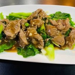 คะน้าเนื้อน้ำมันหอย