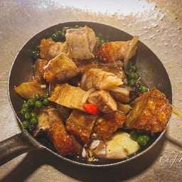 หมูกรอบพริกไทยอ่อน