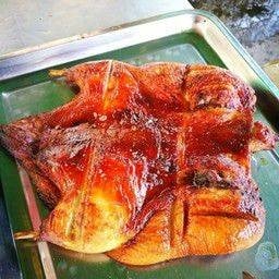 เป็ดย่างเกลือริมทางย่างด้วยเตาถ่าน ท่าข้าม-อนามัยงามเจริญ31