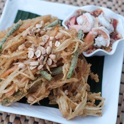 ส้มตำทอด