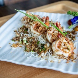 กุ้งทอดกระเทียม