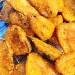 ฟักทอง กับกล้วยทอด