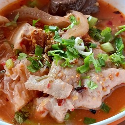 บะหมี่เย็นตาโฟต้มยำ