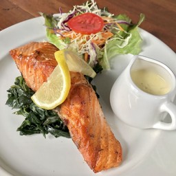 สเต็กปลาแซลมอน