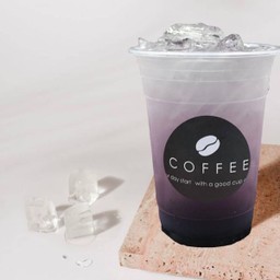 บลูเบอร์รี่โซดา  (ขนาดแก้ว 22oz.)