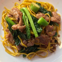 โซบะผัดซี่อิ้วหมู