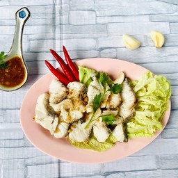 ลวกจิ้ม เนื้อปลา