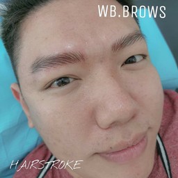 Hairstroke สำหรับคุณผู้ชาย เหมาะมากๆ หลังสักเสร็จ ดูแลง่ายมาก โดนน้ำได้เลย