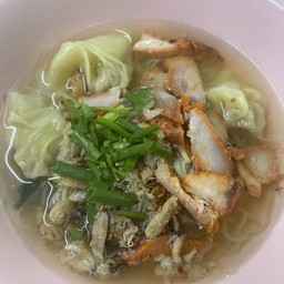 บะหมีเกี๊ยวปู หมูแดง (1ก้อน)