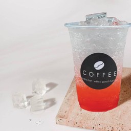 สตรอเบอร์รี่โซดา (ขนาดแก้ว 22oz.)