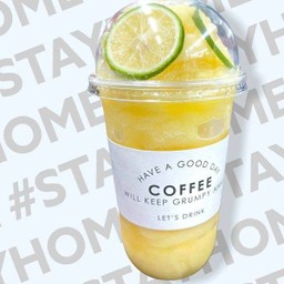 สับปะรด +มะนาวปั่น (ขนาดแก้ว 22oz.)