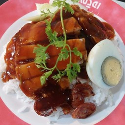 ข้าวหมูกรอบ