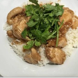 ข้าวไก่น้ำมันหอย