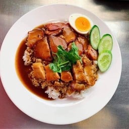 ภัทร ข้าวหมูแดง หมูกรอบ สาขาวัดบางปิ้ง